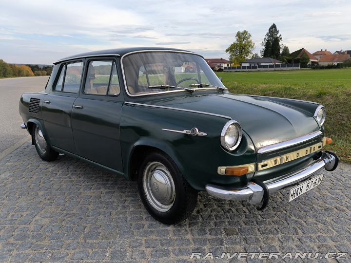 Škoda 1000 MB - NOVÁ STK, EKO PLACENO 1968