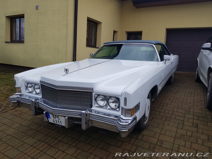 Cadillac Eldorado , bílá čísla 1974