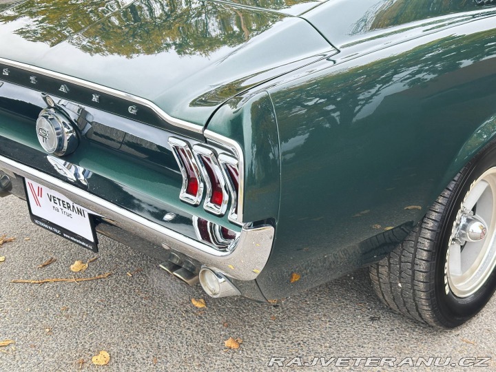 Ford Mustang Fastback „Bullitt“ GT paket, V8 289 1967