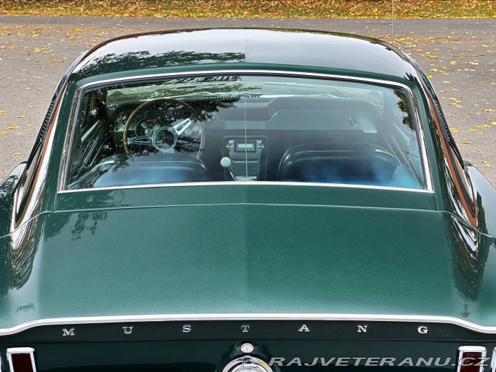 Ford Mustang Fastback „Bullitt“ GT paket, V8 289 1967