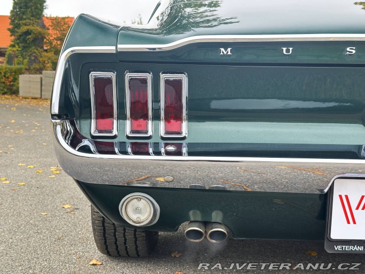Ford Mustang Fastback „Bullitt“ GT paket, V8 289 1967