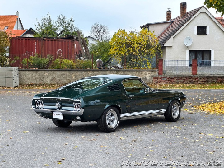Ford Mustang Fastback „Bullitt“ GT paket, V8 289 1967