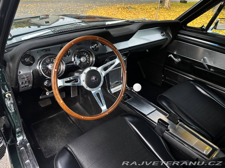 Ford Mustang Fastback „Bullitt“ GT paket, V8 289 1967