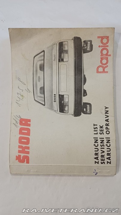 Škoda Rapid 130 5speed 1986