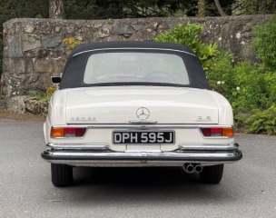 Mercedes-Benz 280 SE 3.5 Convertible (4) 1970