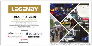 Automobilová slavnost a výstava LEGENDY 2025