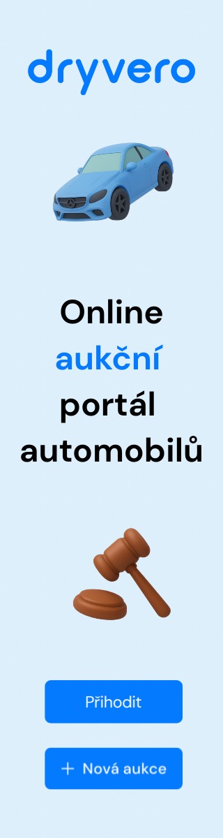 dryvero - online aukční portál automobilů