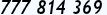 Kontakt telefon